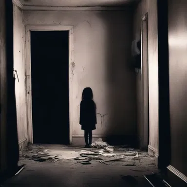 As she walked through the haunted house, she noticed a figure with a slouch in the corner - it sent chills down her spine.