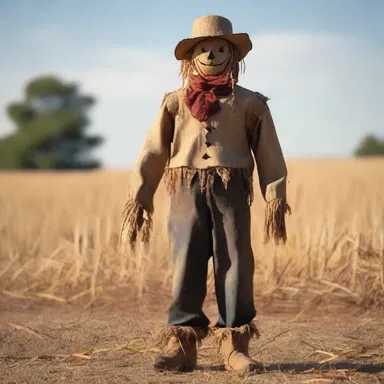 Why did the scarecrow slouch? Because it didn't have the backbone to stand up straight!