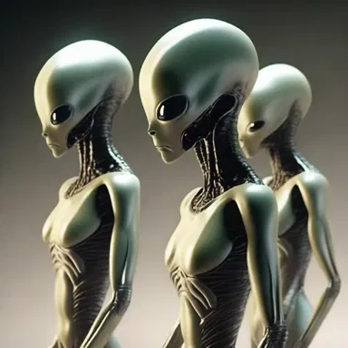 The alien species had a unique way of communication, slouching their bodies in different patterns to convey messages.