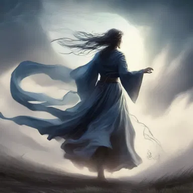 In the fantasy novel, the blusterous wind served as a magical entity, capable of wreaking havoc or providing guidance to the protagonist.