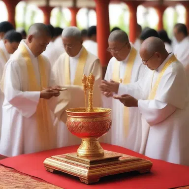 During the sacred ceremony, the priests quenched the luminescence of the ceremonial objects by incorporating a suitable substance, creating a serene atmosphere.