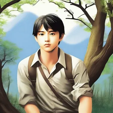 In the novel, the protagonist's determination to achieve his dreams could not be quenched by any obstacles.