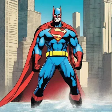 The superhero used his powers to quench evil and protect the city from villains.