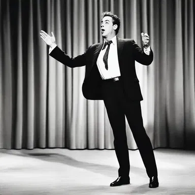 The comedian's weak spot was his own clumsiness; he would often incorporate hilarious falls and mishaps into his stand-up routine.