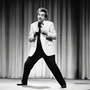The comedian's weak spot was his own clumsiness; he would often incorporate hilarious falls and mishaps into his stand-up routine.