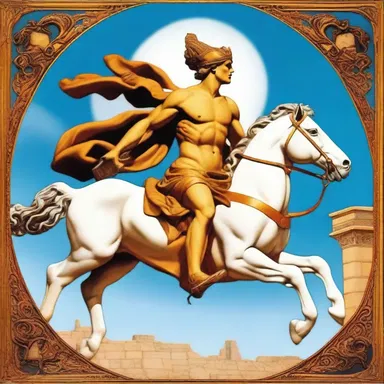 According to Greek mythology, Hermes, the messenger of the gods, was often depicted as a swift motorist driving a celestial chariot.