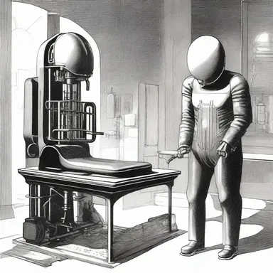 In the science fiction novel, the instrument of punishment was a futuristic device that could inflict excruciating pain on the condemned.