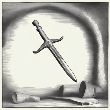 In the dark and twisted world of literature, the instrument of punishment took the form of a wickedly sharp blade, often featured in gruesome scenes of torture.