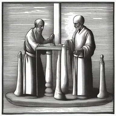 In religious texts, the instrument of punishment was often depicted as a symbol of divine retribution, representing the consequences of disobedience to God's commands.