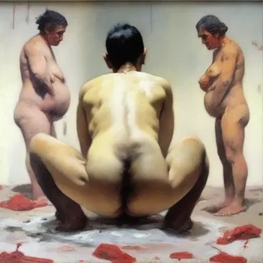The controversial artist used obscenity in his paintings to shock and challenge societal norms.