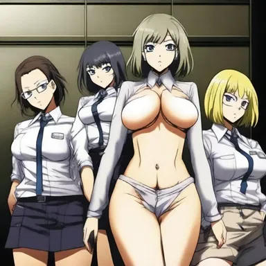 The anime series 'Prison School' received criticism for its explicit content and portrayal of obscenity.