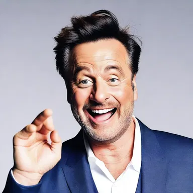 The comedian shocked the audience with an obscenity-laden joke that left them in stitches.