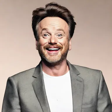 The comedian shocked the audience with an obscenity-laden joke that left them in stitches.