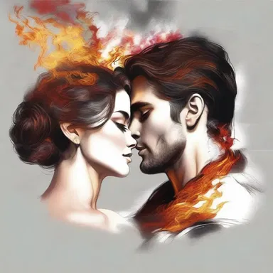 He whispered an obscenity softly in her ear, igniting a passionate fire between them.