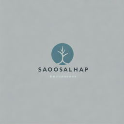 Modern and sleek logo for a company named 'Sahoolahar', featuring bold typography and use of minimalist graphics.