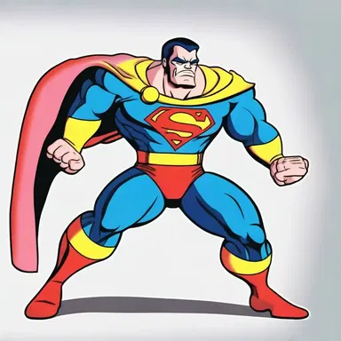 In the cartoon show, the superhero's arch-nemesis had the power to paralyse their opponents with a single touch.