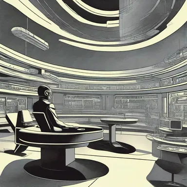 In the futuristic society portrayed in the novel, a totalitarian regime used advanced technology to paralyze dissenters and keep them from rebelling.
