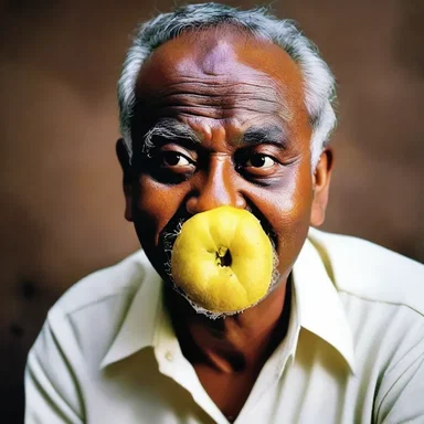 In his novel, the author described a character biting into a juicy cherimolla, savoring its sweet and creamy pulp.