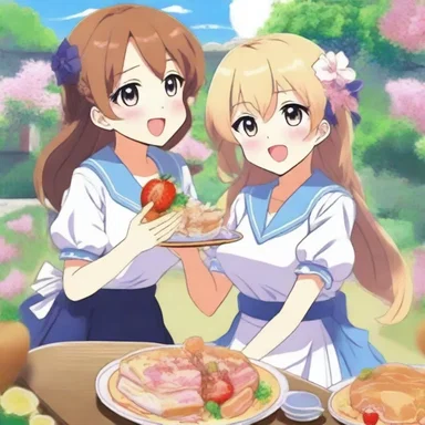 In the anime series, the main character enthusiastically shared a cherished cherimolla with her friends, delighting them with its unique taste.
