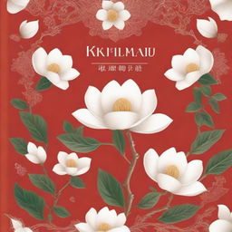 This image presents a high-quality book cover imbued with a Kyrgyz-inspired aesthetic