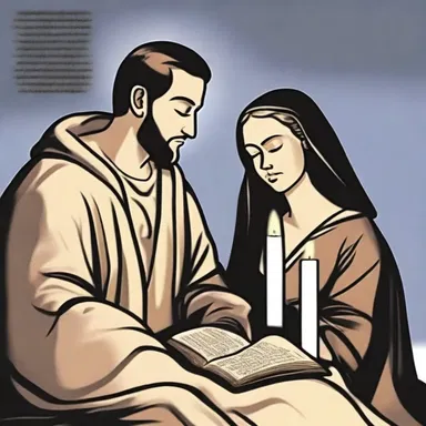 Every night before going to bed, they would say compline together, creating a romantic and peaceful tradition.