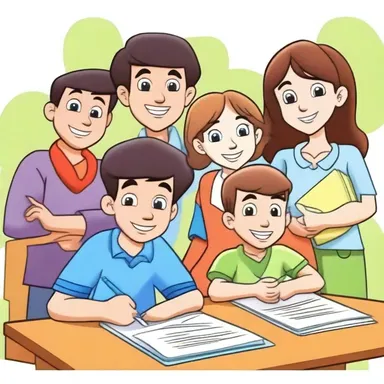 The tutorship of the young student was portrayed in the cartoon series with entertaining and educational lessons.