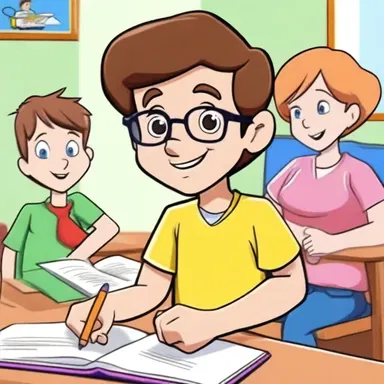 The tutorship of the young student was portrayed in the cartoon series with entertaining and educational lessons.