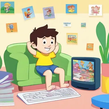 The circulation of children's cartoons increased exponentially with the advent of streaming platforms.