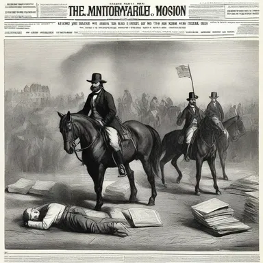 The circulation of newspapers during the American Civil War provided insights into the ongoing battles and political developments.