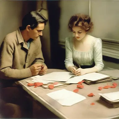 In the romantic novel, the circulation of love letters between the two protagonists created a sense of anticipation and longing.