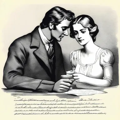 In the romantic novel, the circulation of love letters between the two protagonists created a sense of anticipation and longing.