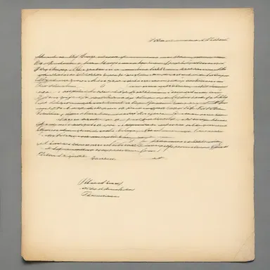 The love letter had a limited circulation among a select group of people.