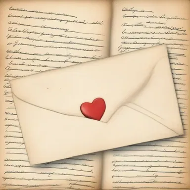 The love letter had a limited circulation among a select group of people.
