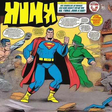The new issue of the comic book had a record circulation due to its popular characters.