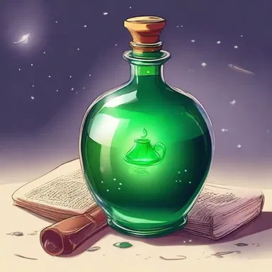 In the fictional world of the book, the protagonist was reimbursed with a magical potion that could grant any wish.