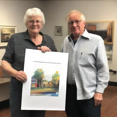 The benefactor generously donated funds to support local artists in creating their work.