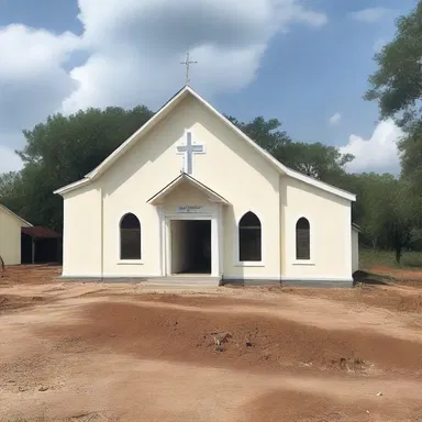 The benefactor made a substantial donation to help build a new church for the community.