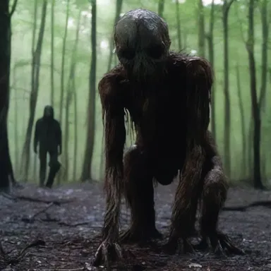The horror movie portrayed a terrifying creature that caused displacement by taking over the bodies of its victims.