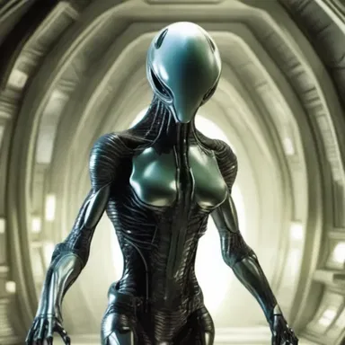 In the science fiction story, an advanced alien species used displacement technology to covertly replace high-ranking officials on Earth.