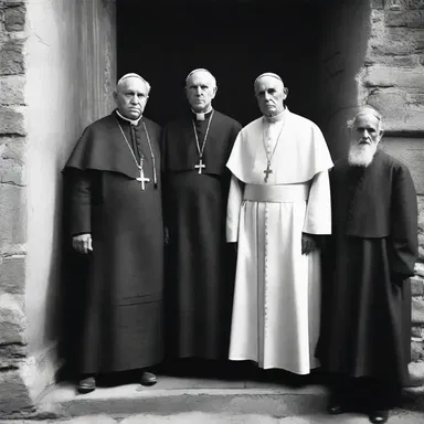 The displacement of the old priest resulted in a major shift in the religious leadership.