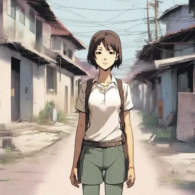 The protagonist's displacement from her hometown serves as a pivotal moment in the story.