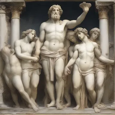 In Greek mythology, the gods often used displacement as a punishment for mortals who defied them.