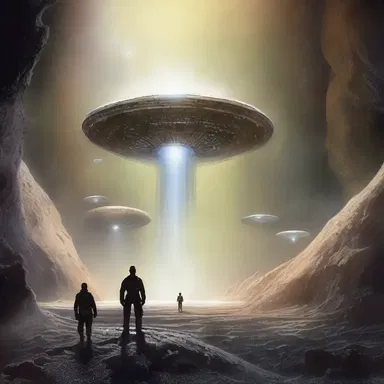 In the science fiction novel, humans have mastered the technology of instantaneous displacement to travel across galaxies.