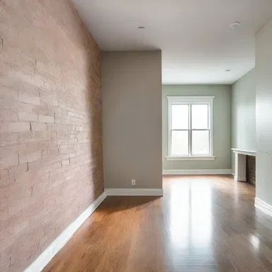 The displacement of the wall created a more spacious and open concept for the room.
