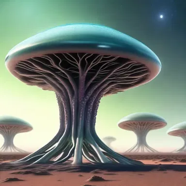 In the futuristic novel, the alien species had evolved pneumatophores to extract oxygen from their inhospitable planet.