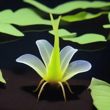 Why did the plant start floating? Because it wanted to show off its new pneumatophore!