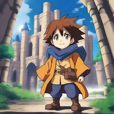 In the popular anime series, the brave protagonist embarks on a perilous journey to defeat the evil sorcerer and reach the mystical bottommost chamber of the enchanted castle.