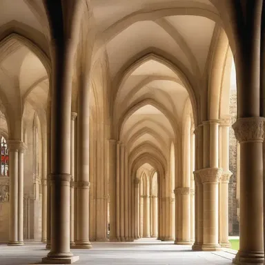 The cathedral's lancet arches added a touch of romance to the architectural design.