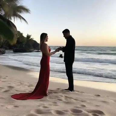 He was raring to propose to his long-time girlfriend when they went on their romantic getaway.