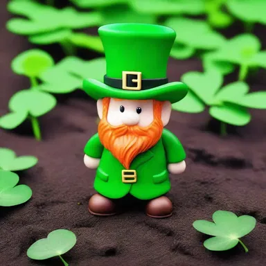 Why did the leprechaun plant clovers in his garden? Because he wanted to grow money!